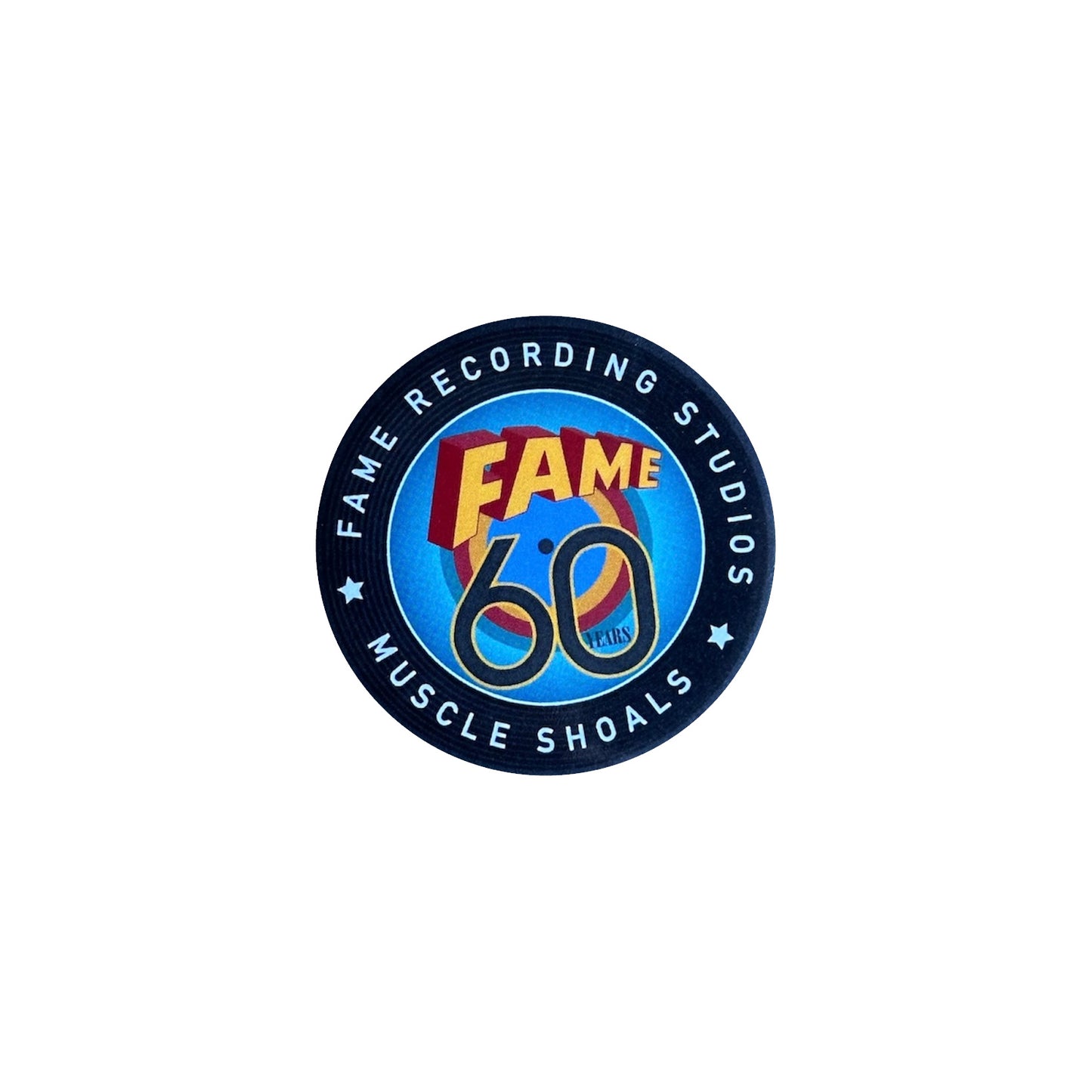 60TH ANNIVERSARY BUTTON