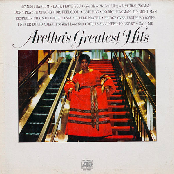 ARETHA'S GREATEST HITS - LP