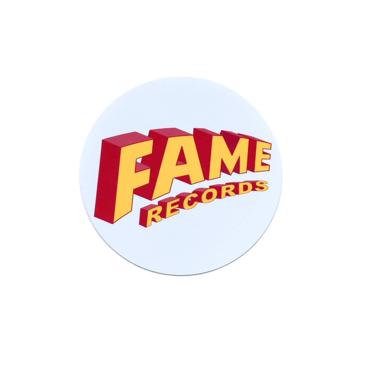 SUPERMAN STICKER LARGE CIRCLE