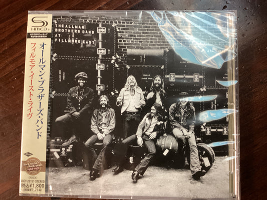 Allman Brothers Live at the Fillmore East CD