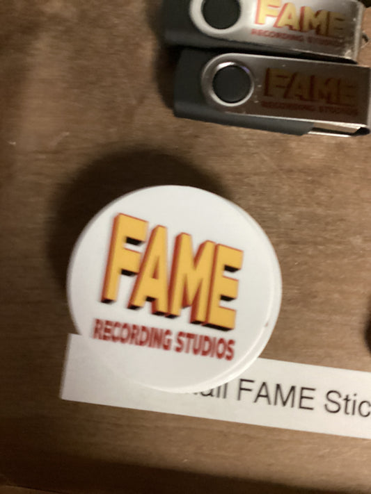 Small Superman Circle Sticker