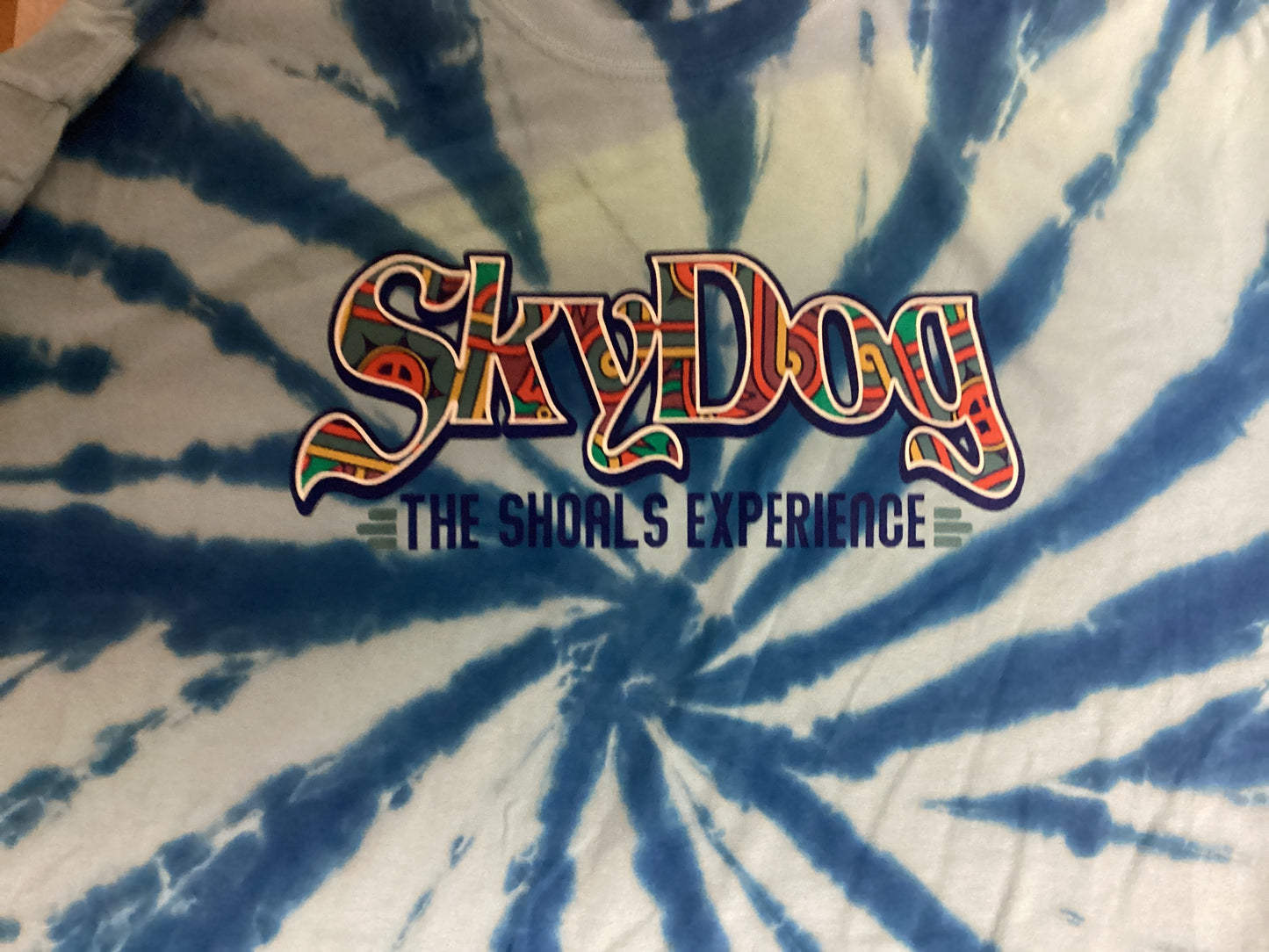 SkyDog Blue Tie Dye T-Shirt