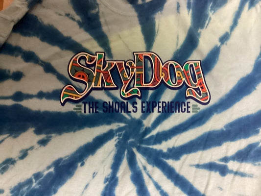 SkyDog Blue Tie Dye T-Shirt