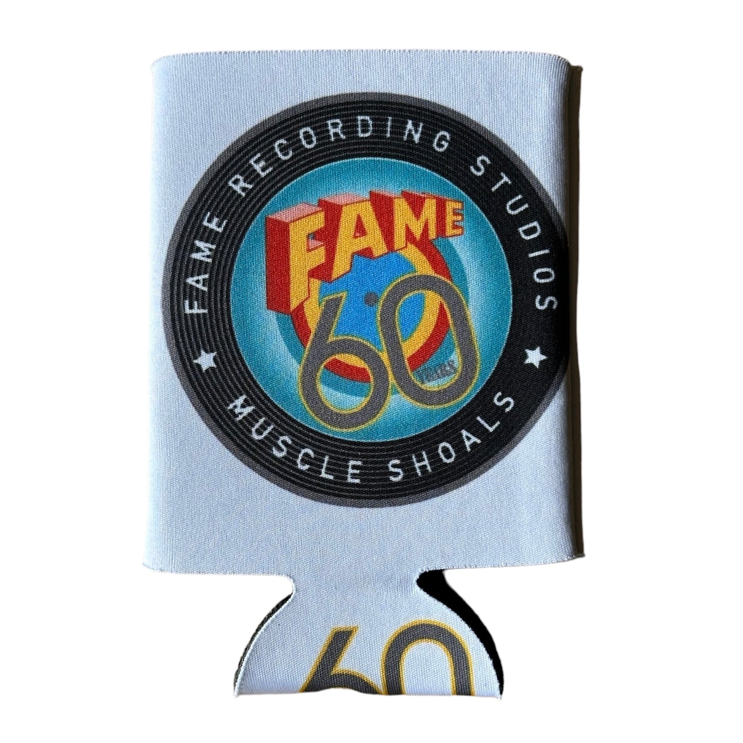 KOOZIE WHITE 60TH ANNIVERSARY