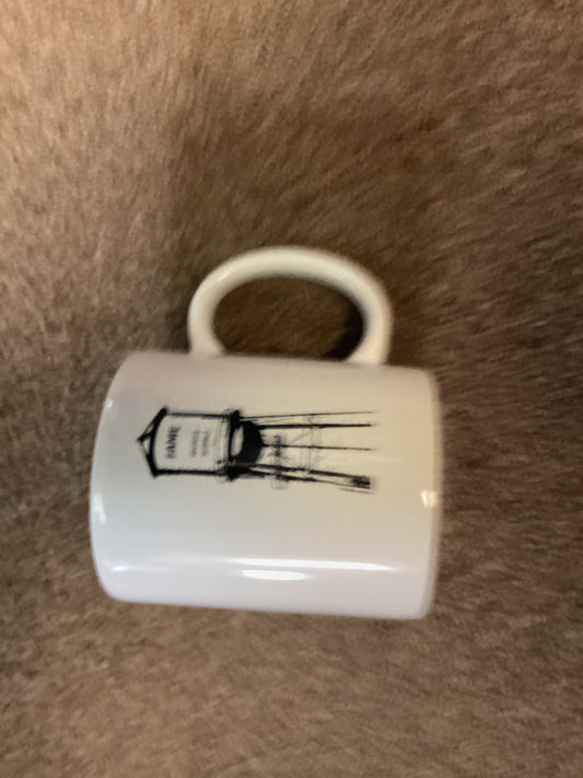 White Watertower Mug