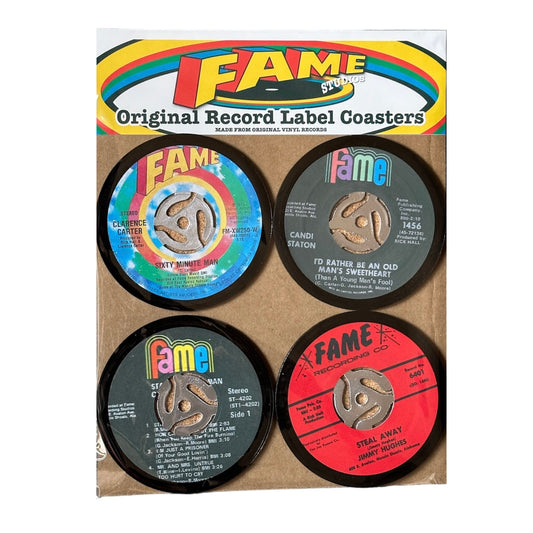 FAME LABEL COASTERS
