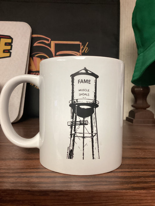 White Watertower Mug
