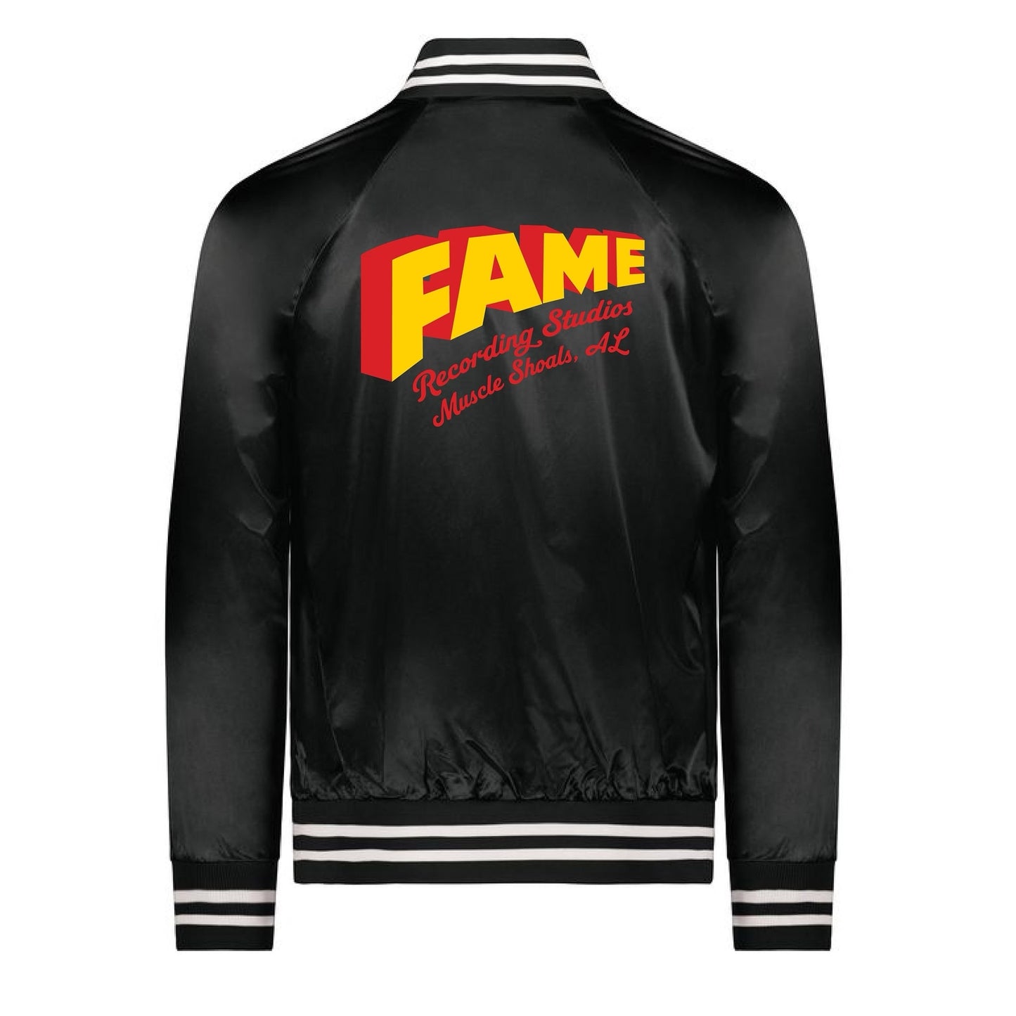 Satin Baseball Jacket
